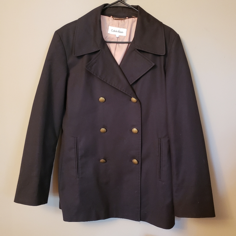 Calvin Klein Vintage Womens Black Blazer